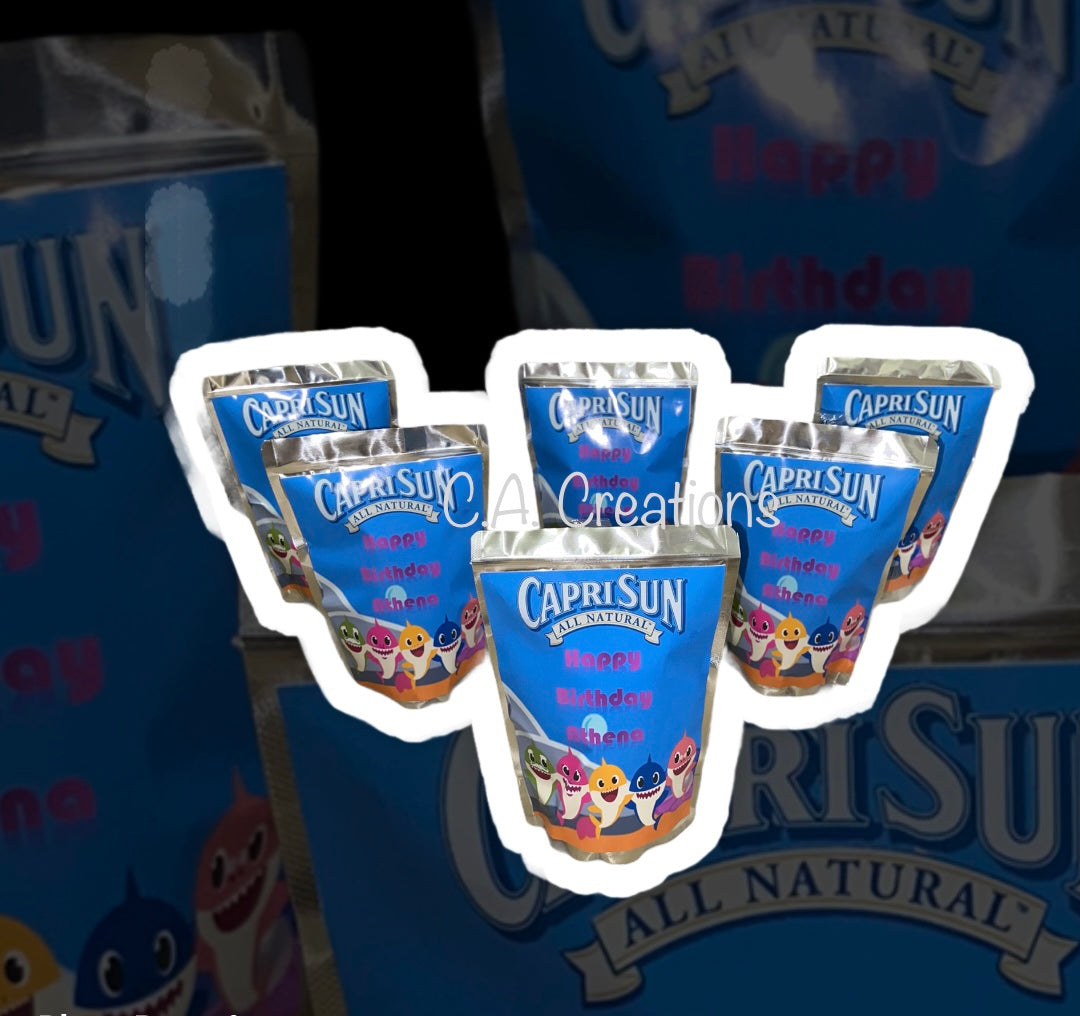 Custom Baby Shark Capri Sun